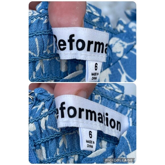 Reformation Nikita Dress in Marie color size 6 - Picture 11 of 12